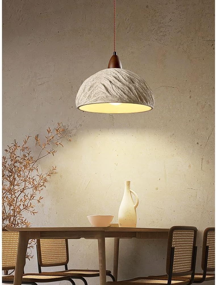 Retro Concrete Pendant Light Fixture