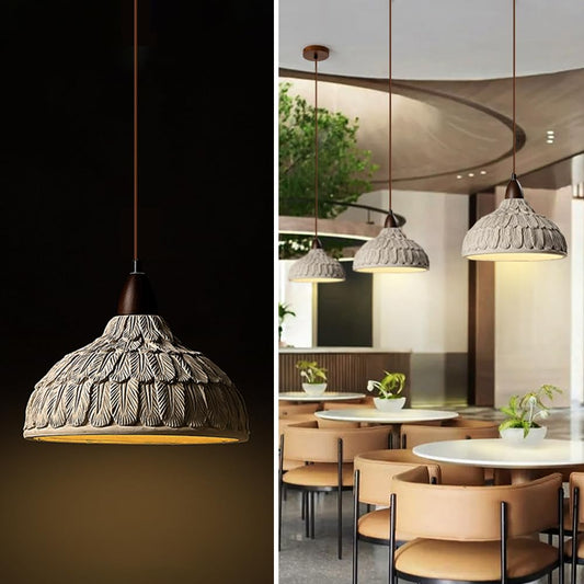 Retro Concrete Pendant Light Fixture