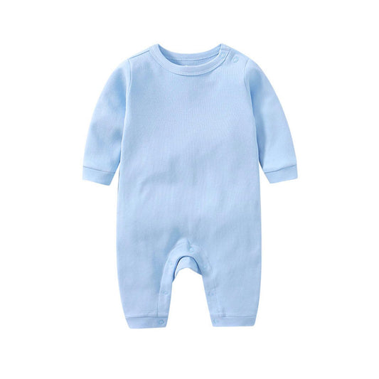Unisex Baby Onesie, Long Sleeve 100% Cotton Baby Clothes, Baby Footless Jumpsuit
