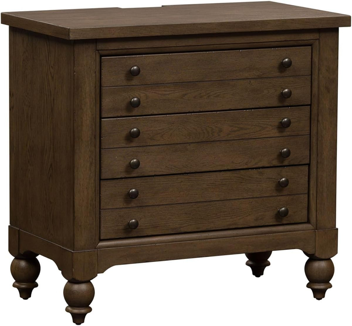 Bedside Chest with USB Charging Station
