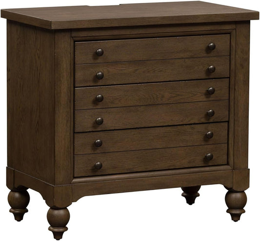 Bedside Chest with USB Charging Station