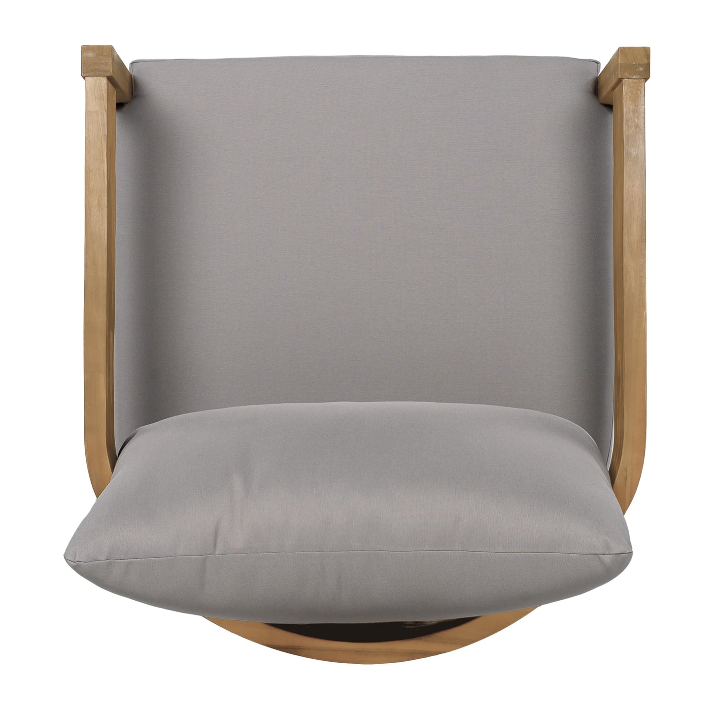 Outdoor Club Chairs with Cushions (Set of 2)