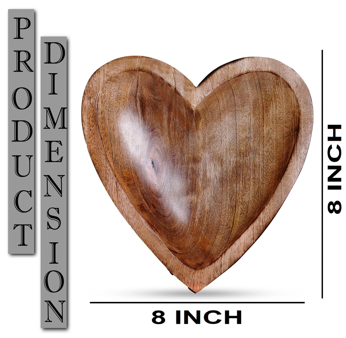 Wooden Decorative Pear Tray