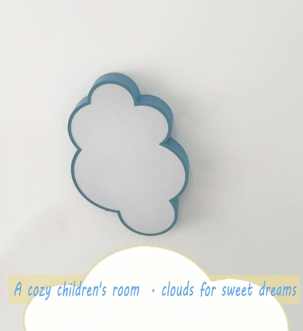 Cloud Shape Led Ceiling Light, with Remote Control