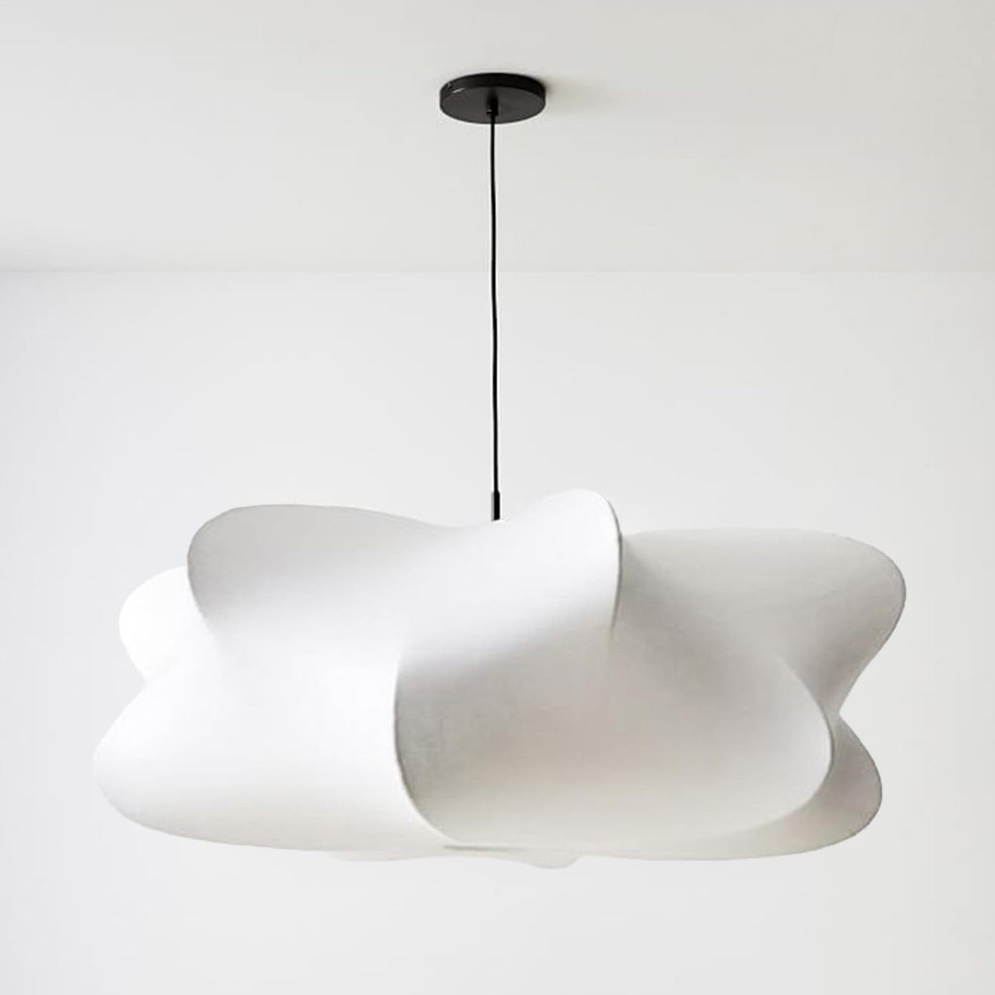 White Fabric Pendant