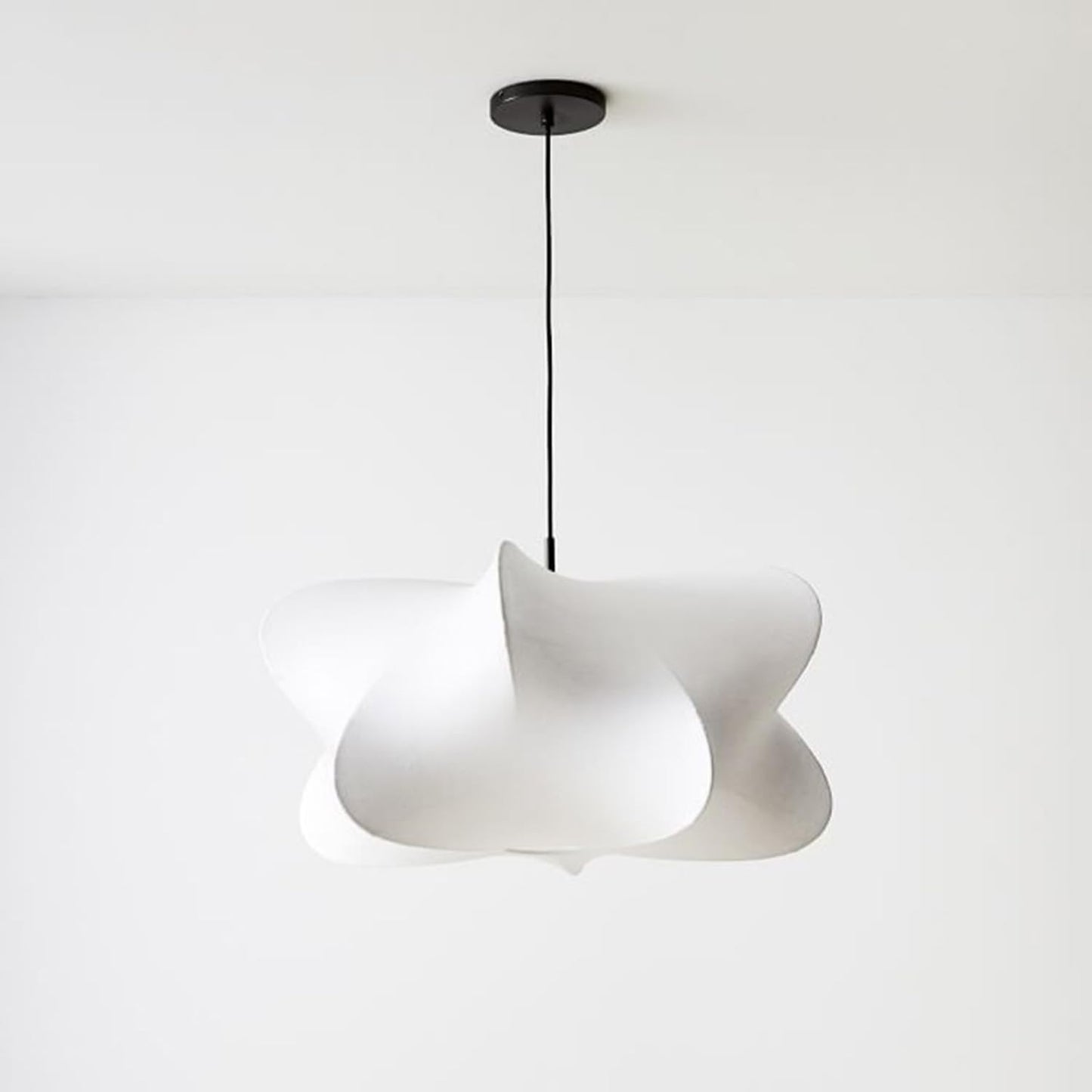 White Fabric Pendant