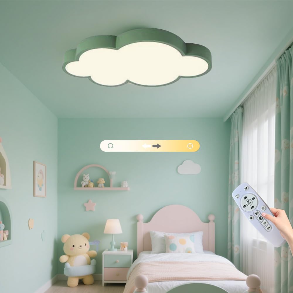 Cloud Shape Led Ceiling Light, with Remote Control