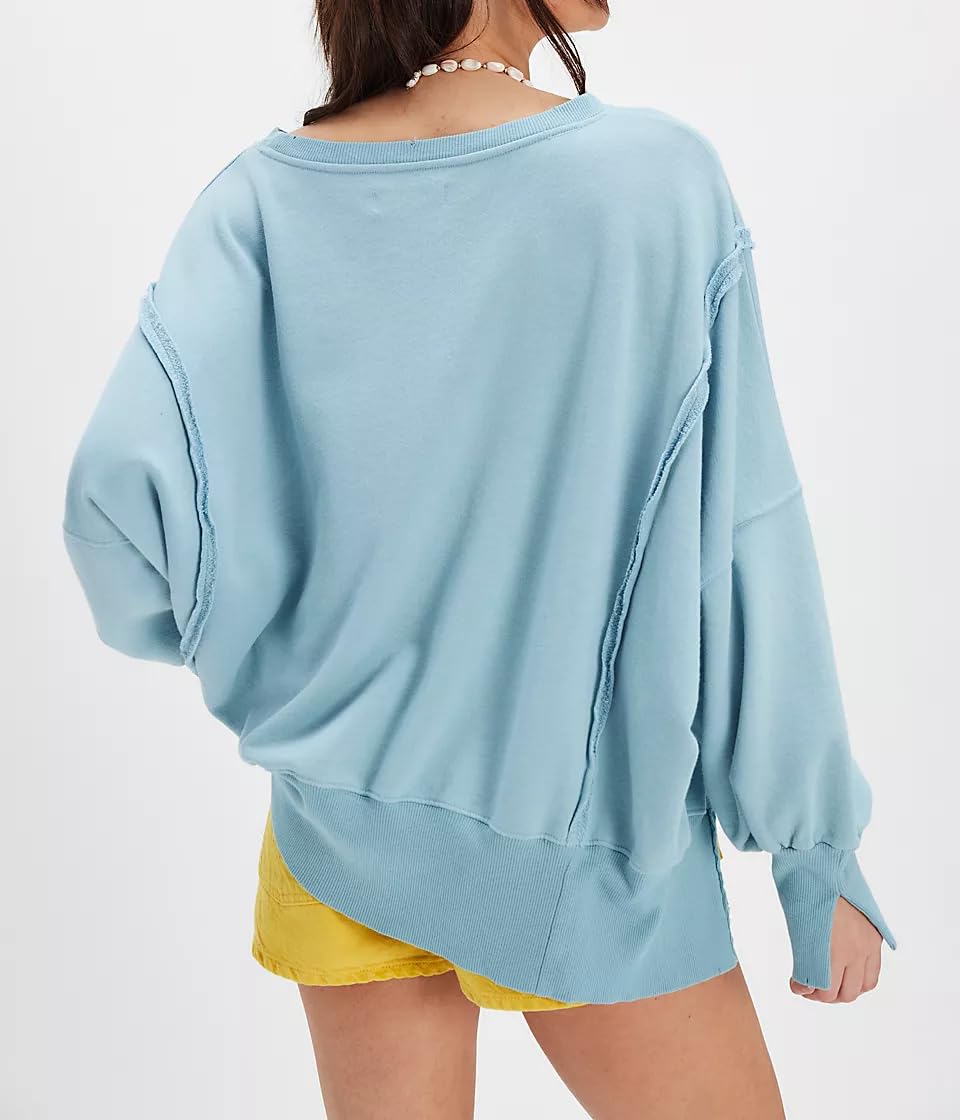 Womens Vintage Oversized Graphic Cute Crewneck Sweatshirt Y2k Loose Fit Aesthetic Retro Pullover Going Out Tops