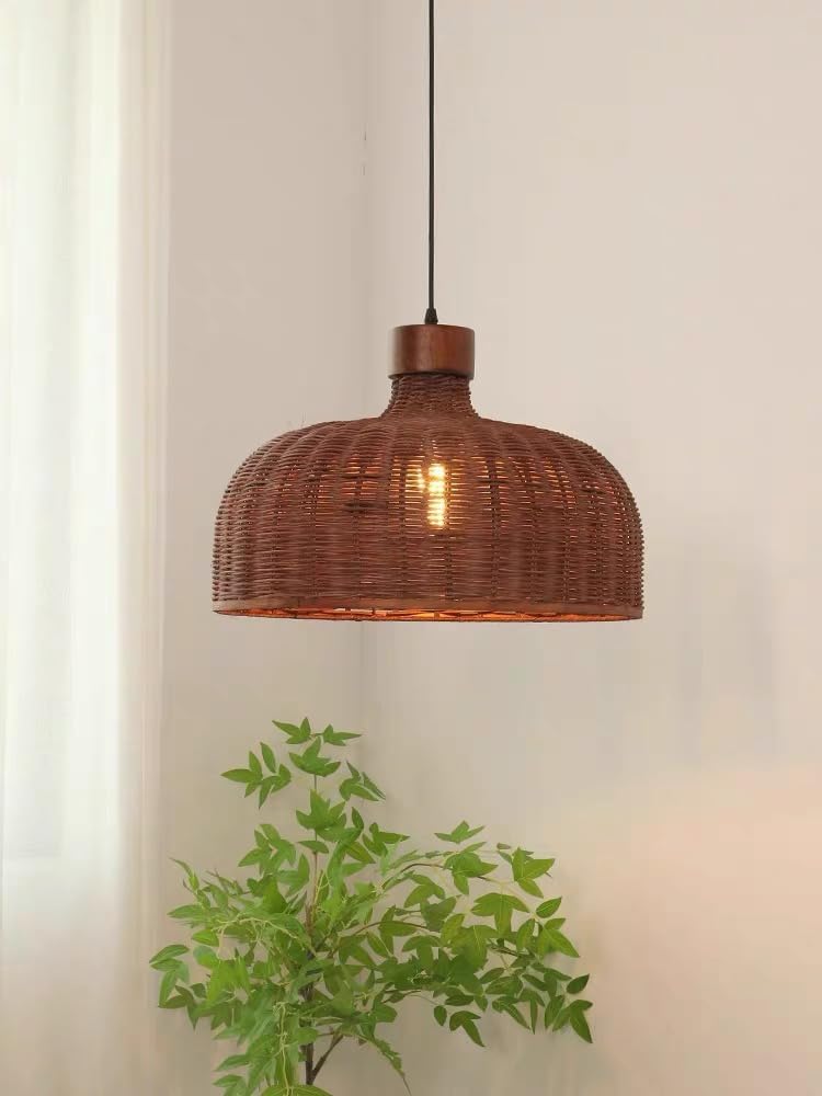 Hand Woven Rattan Pendant Lighting