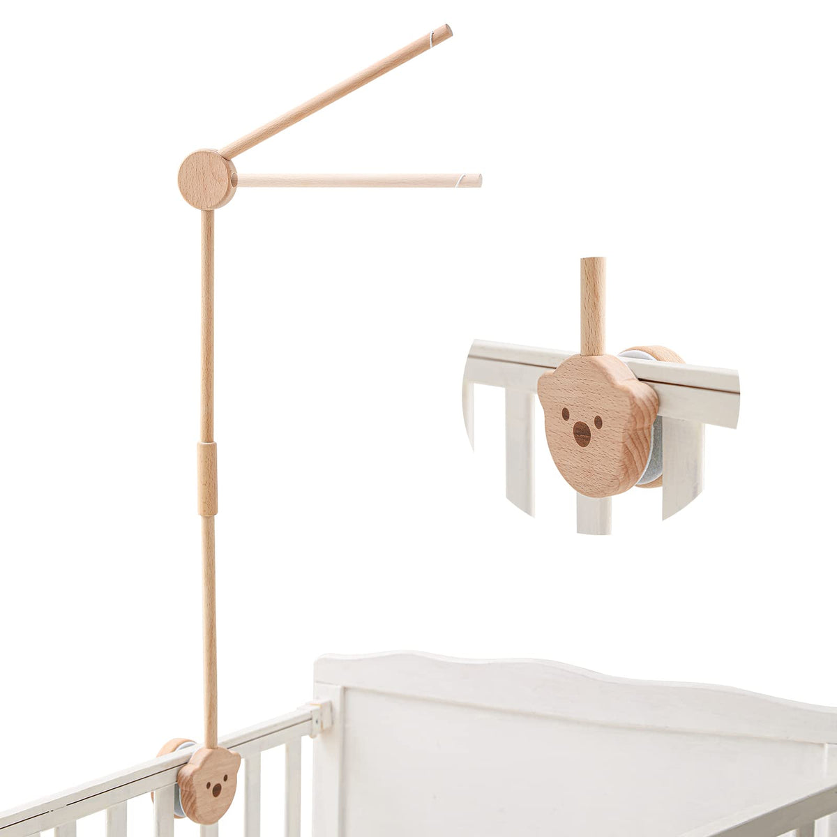 Plush Safari Animal Baby Mobile for Crib
