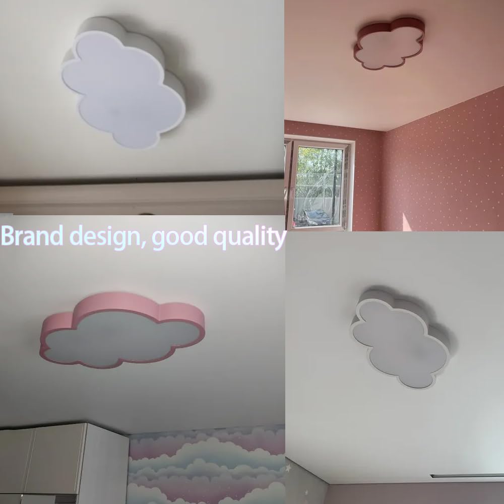Cloud Shape Led Ceiling Light, with Remote Control