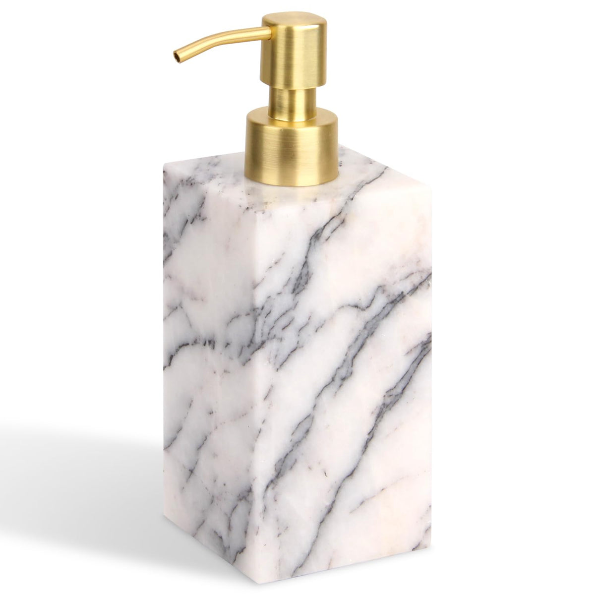 Natural Calacatta Viola Marble Soap Dispenser