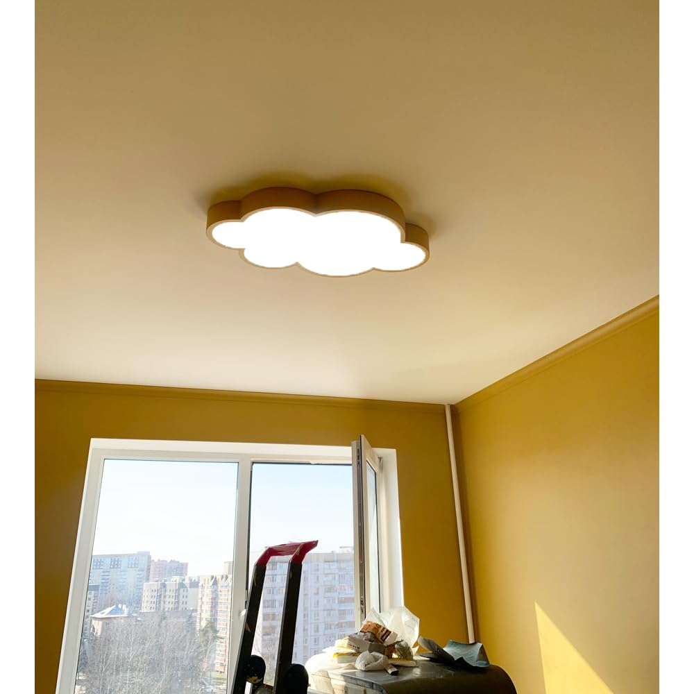 Cloud Shape Led Ceiling Light, with Remote Control