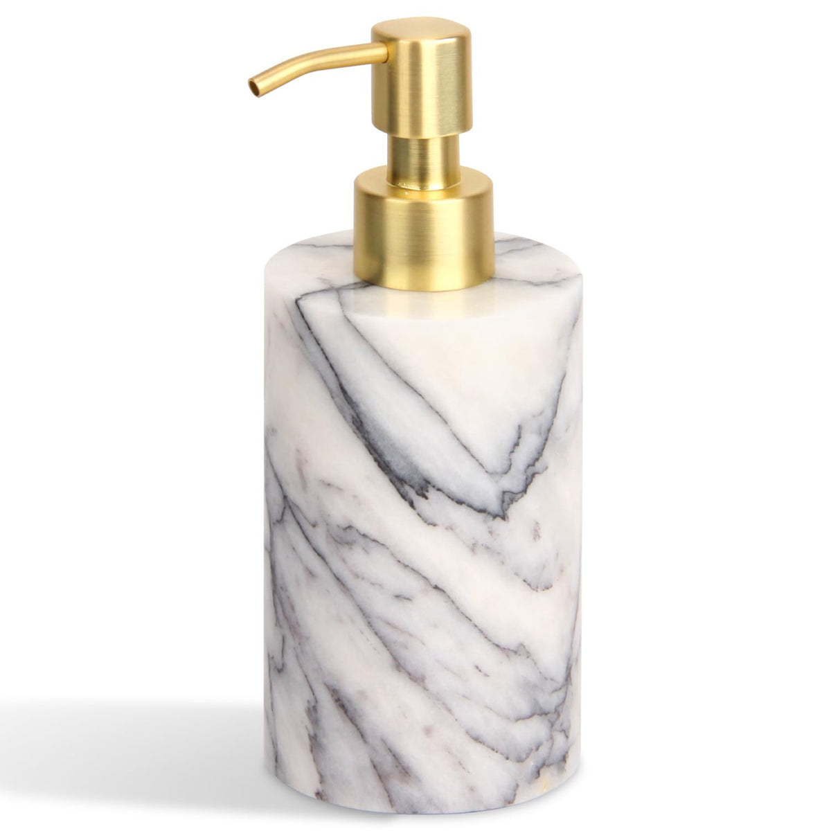Natural Calacatta Viola Marble Soap Dispenser