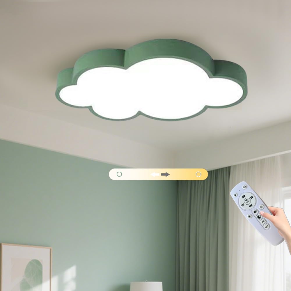 Cloud Shape Led Ceiling Light, with Remote Control