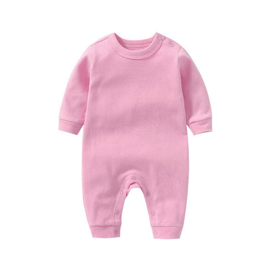 Unisex Baby Onesie, Long Sleeve 100% Cotton Baby Clothes, Baby Footless Jumpsuit