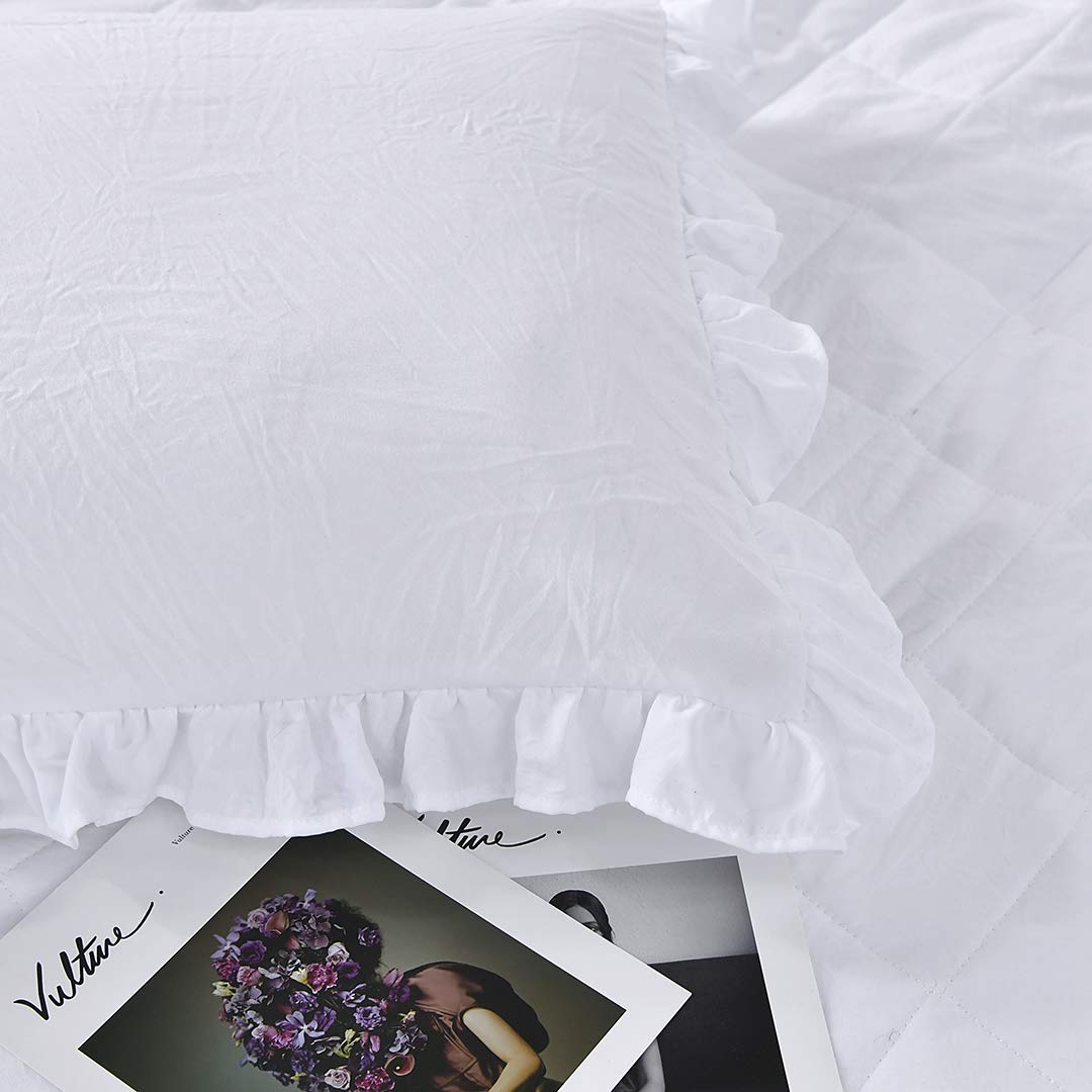 Cotton Oversized Quilt Bedspread Set