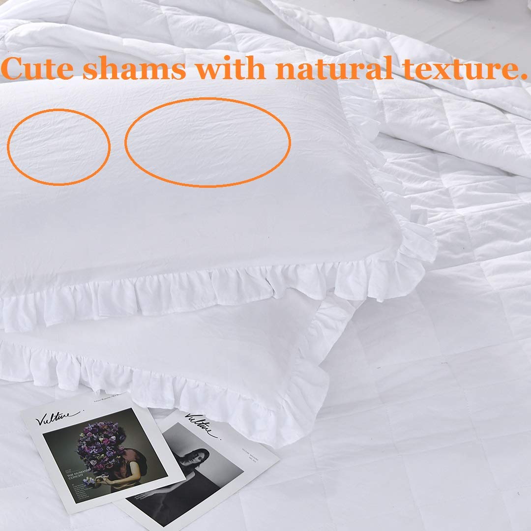 Cotton Oversized Quilt Bedspread Set