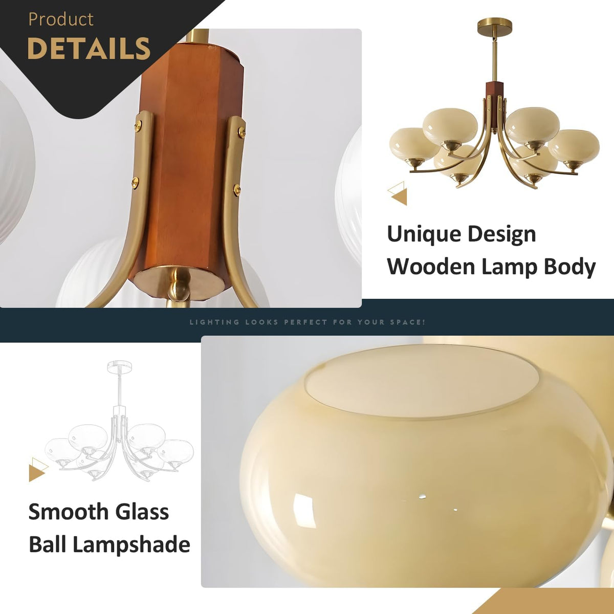 Vintage Pendant Lighting Chandelier