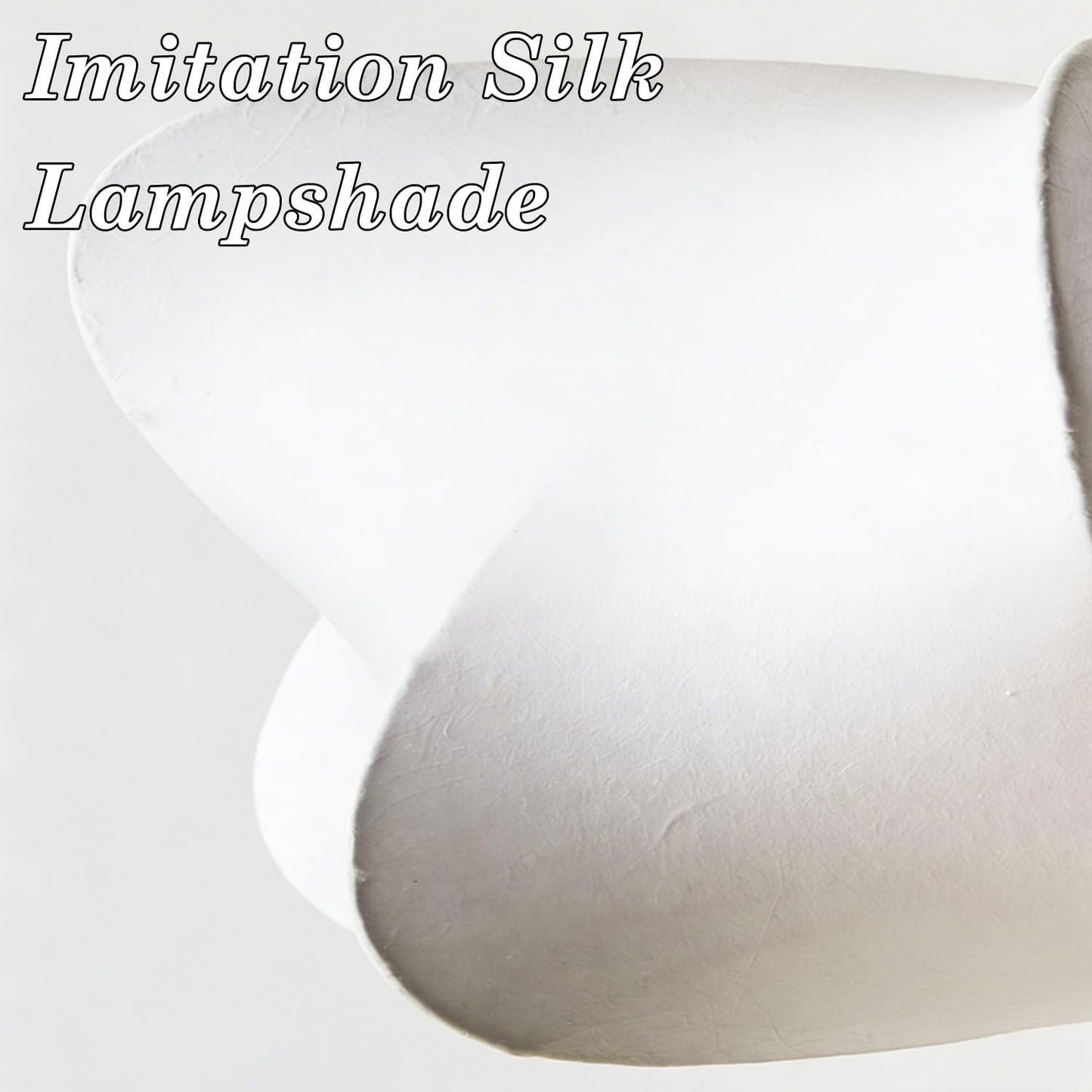 White Fabric Pendant
