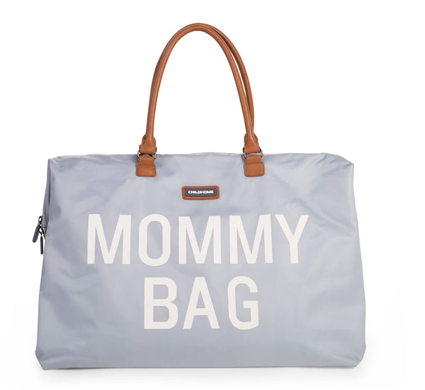 Childhome Original Mommy Diaper Bag - Large Tote, Travel & Hospital Bag (Off White Black)