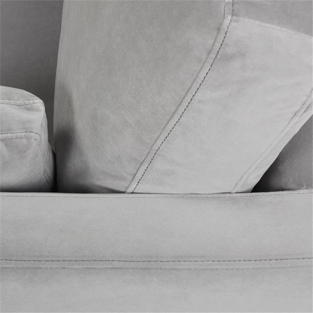 36" Modern Arm Chair, Performance Velvet