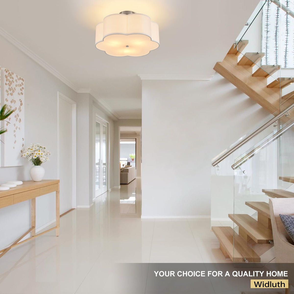 Semi Flush Mount Ceiling Fixture