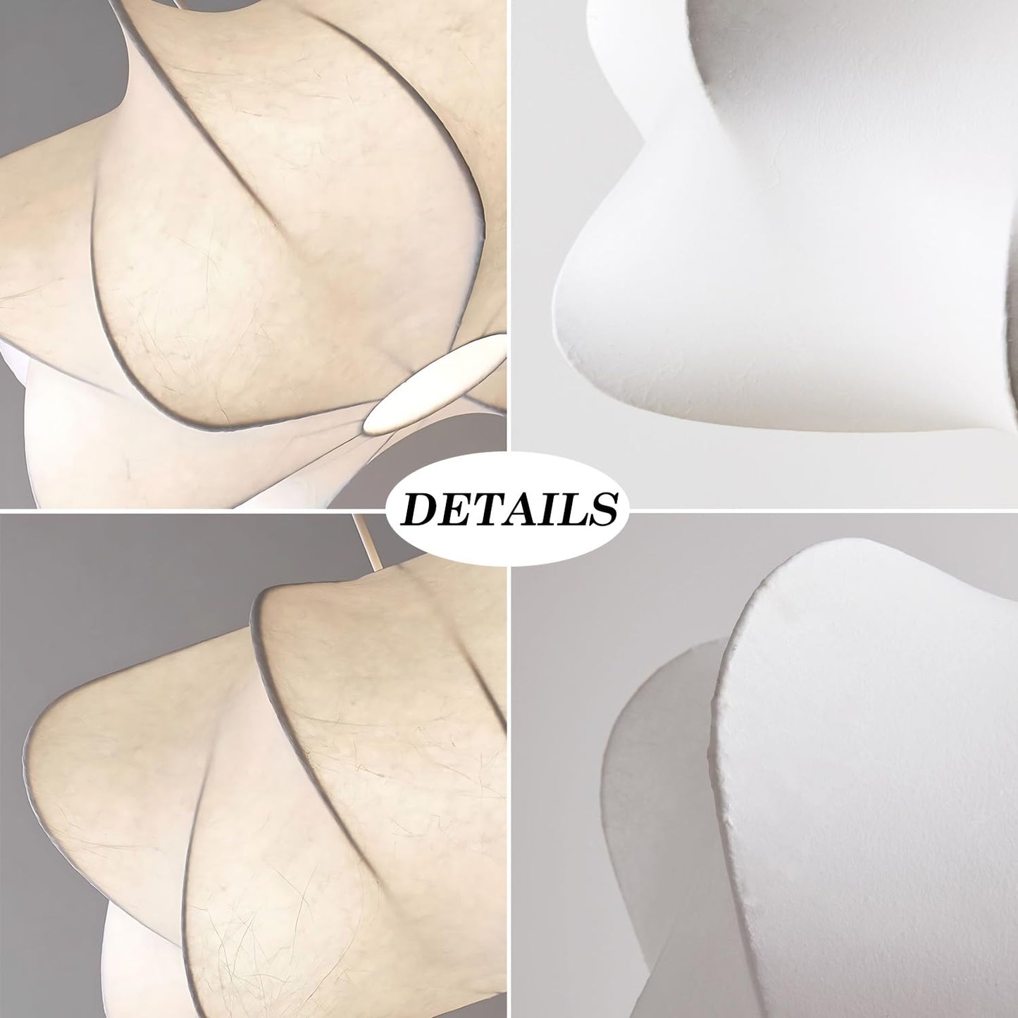White Fabric Pendant
