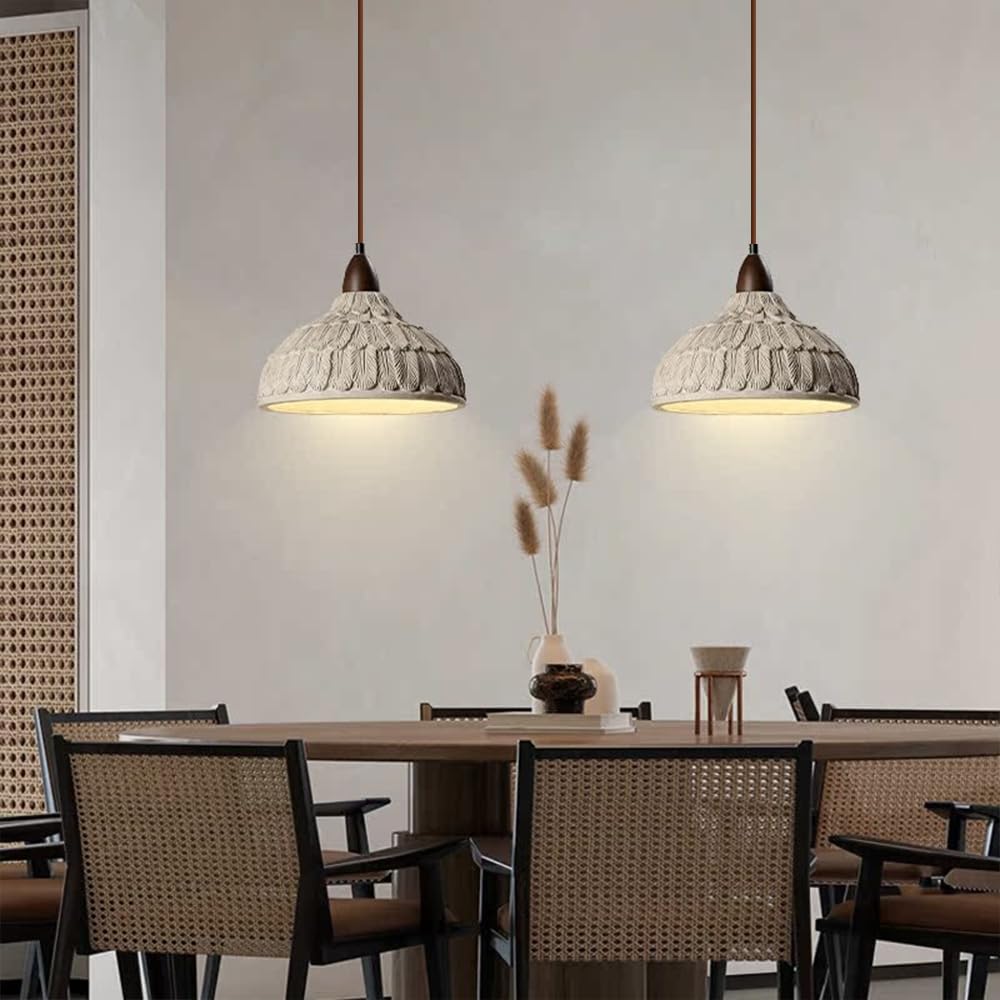 Retro Concrete Pendant Light Fixture