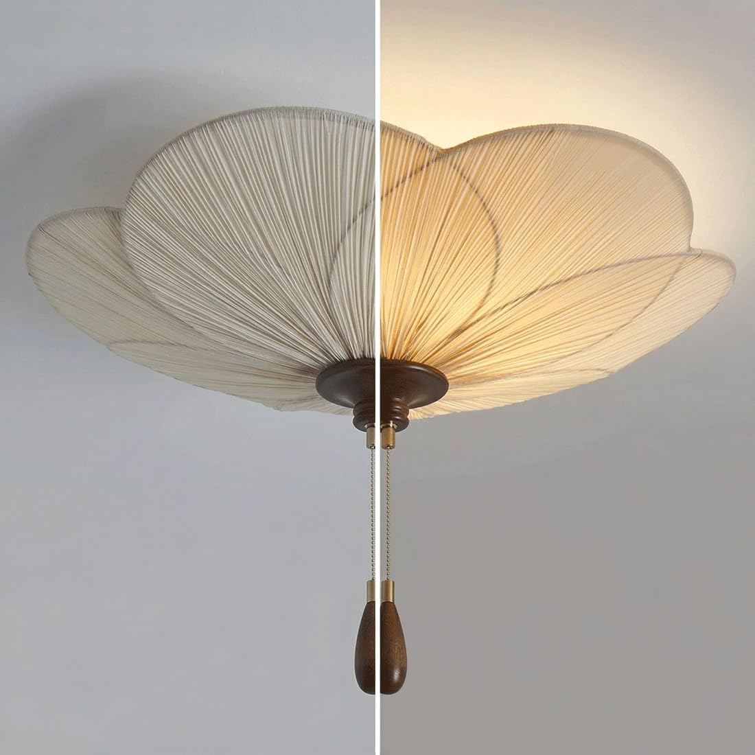 Mid-Century Modern Retro Petal Style Ceiling Light