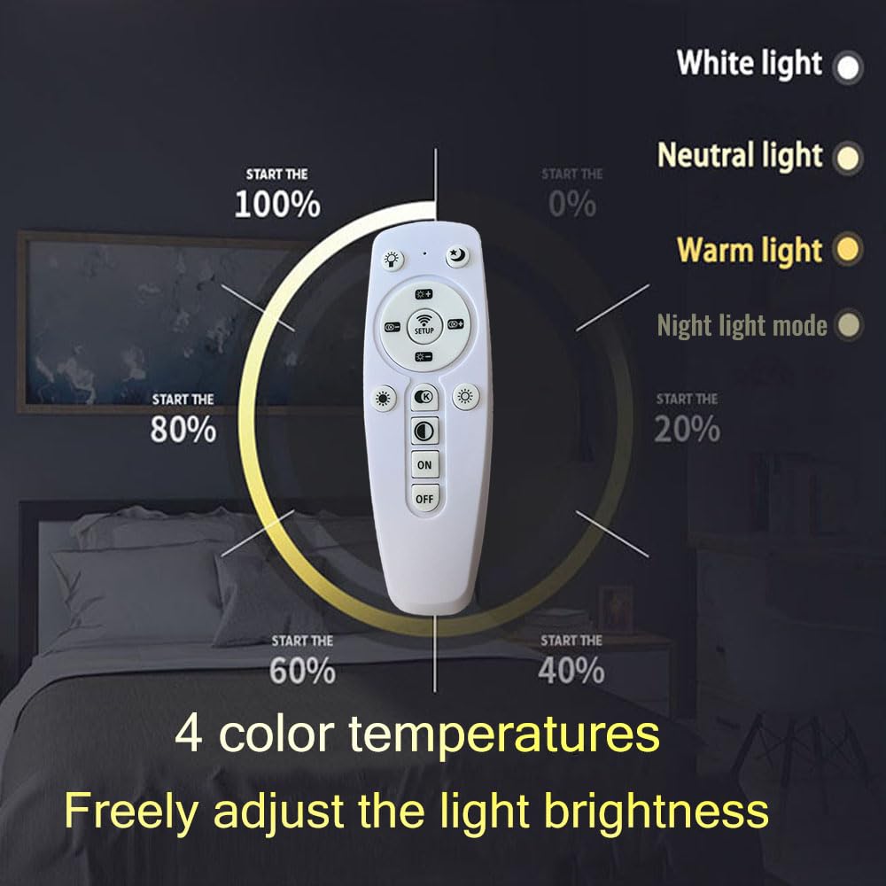 Cloud Shape Led Ceiling Light, with Remote Control