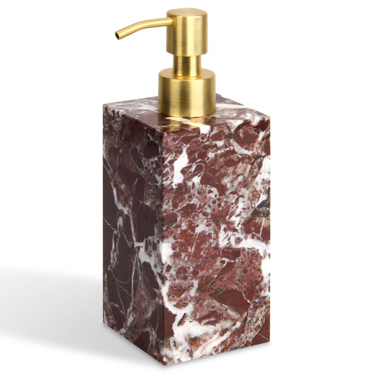 Natural Calacatta Viola Marble Soap Dispenser