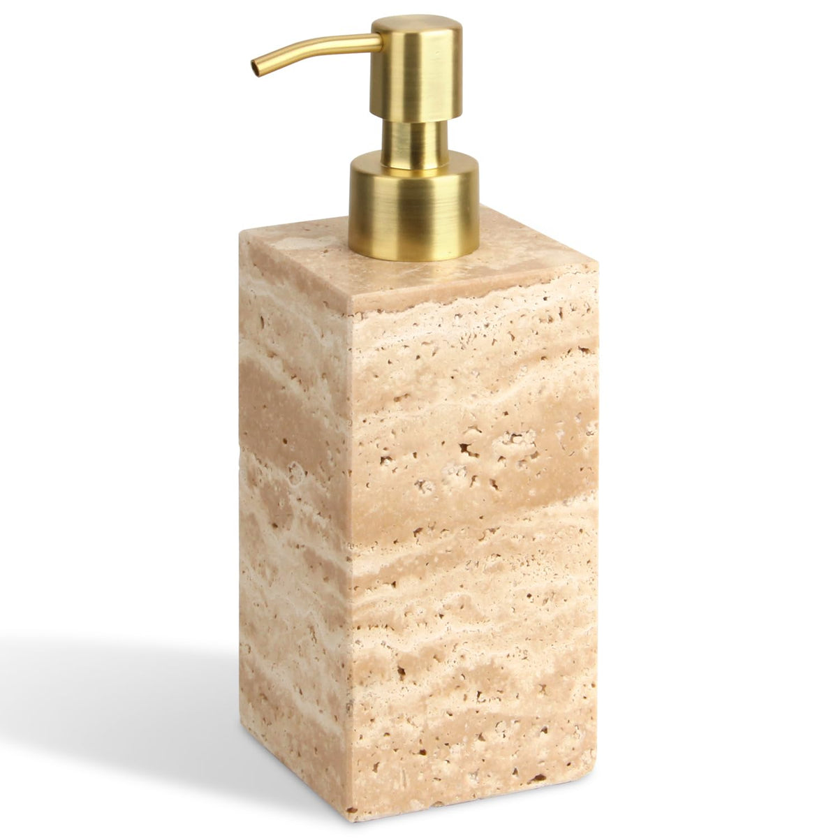 Natural Calacatta Viola Marble Soap Dispenser