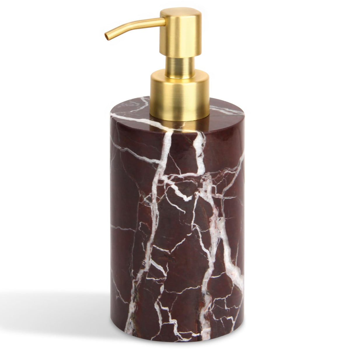 Natural Calacatta Viola Marble Soap Dispenser