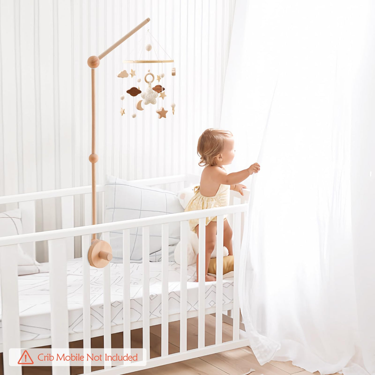 Plush Safari Animal Baby Mobile for Crib