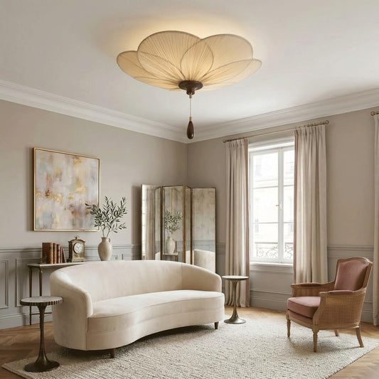 Mid-Century Modern Retro Petal Style Ceiling Light