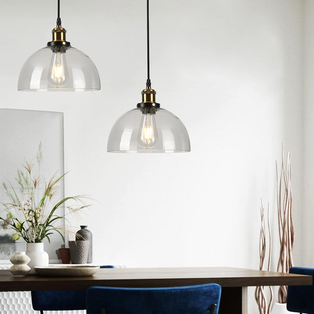 Industrial Vintage Round Pendant Lighting