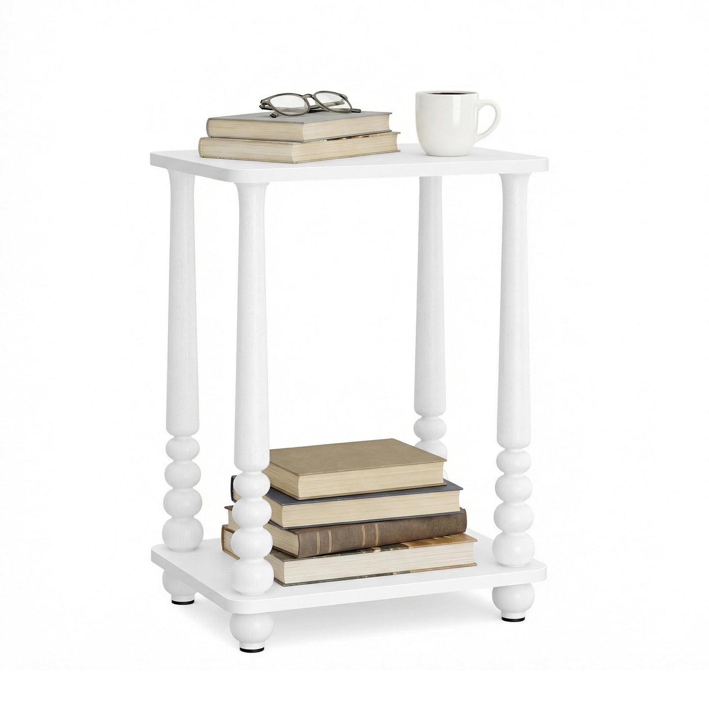 Solid Wood Accent Nightstand