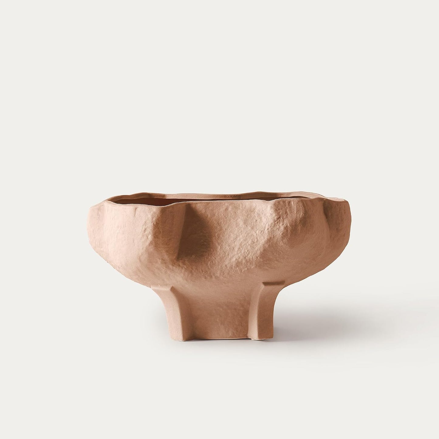 Terracotta Wavy Bowl