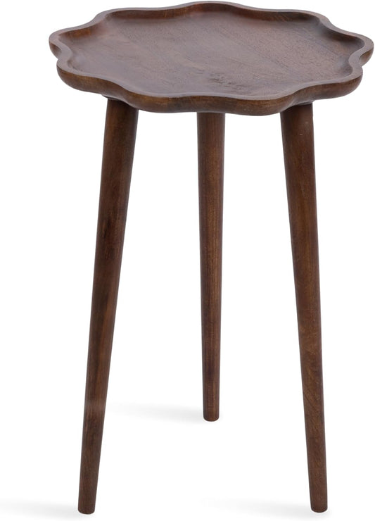Modern Wooden Round Side Table