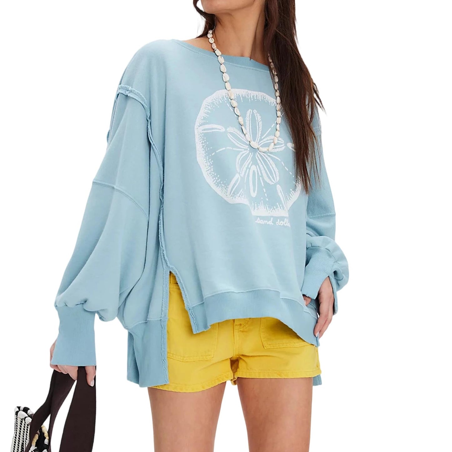 Womens Vintage Oversized Graphic Cute Crewneck Sweatshirt Y2k Loose Fit Aesthetic Retro Pullover Going Out Tops