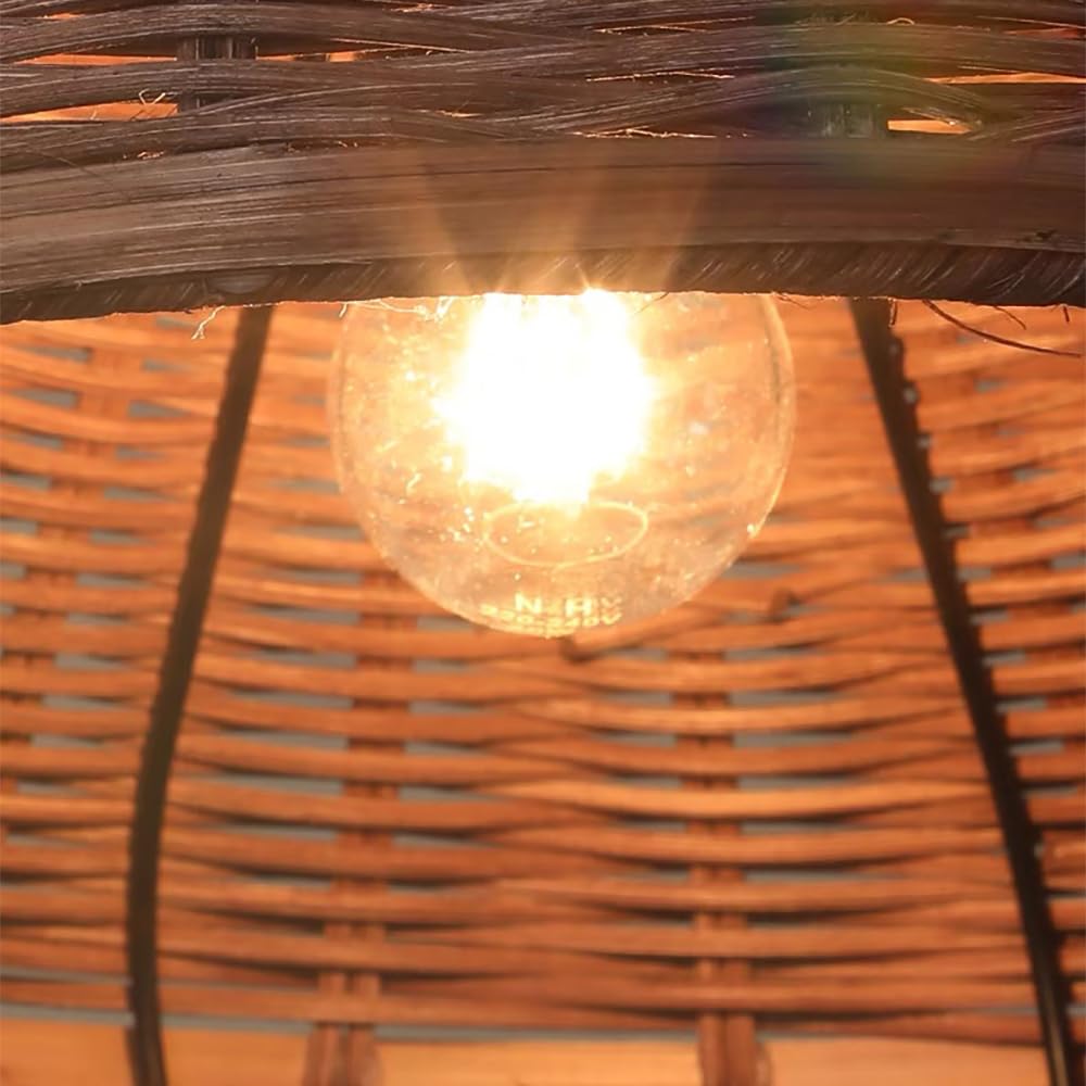 Hand Woven Rattan Pendant Lighting