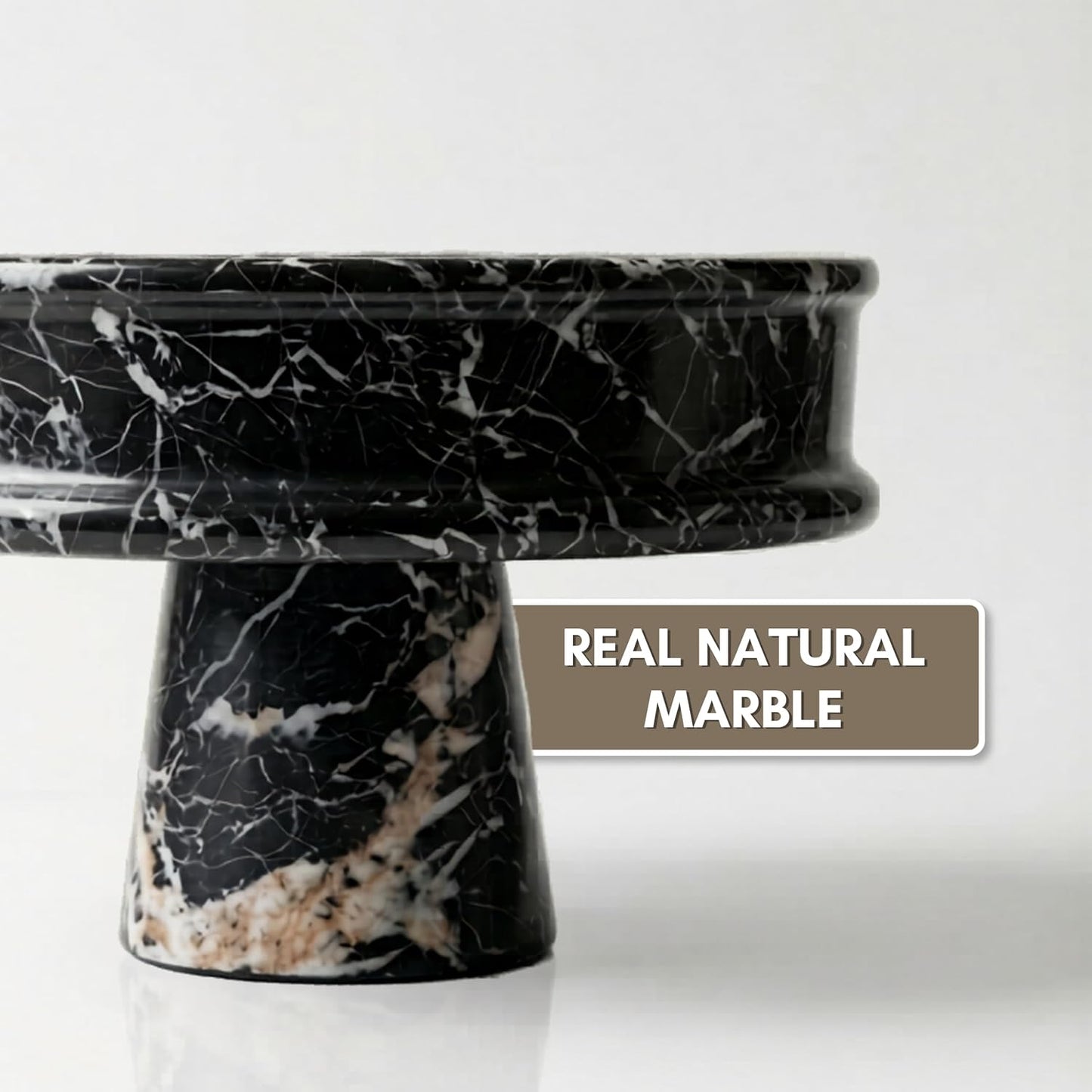 Marble Pedestal Bowl