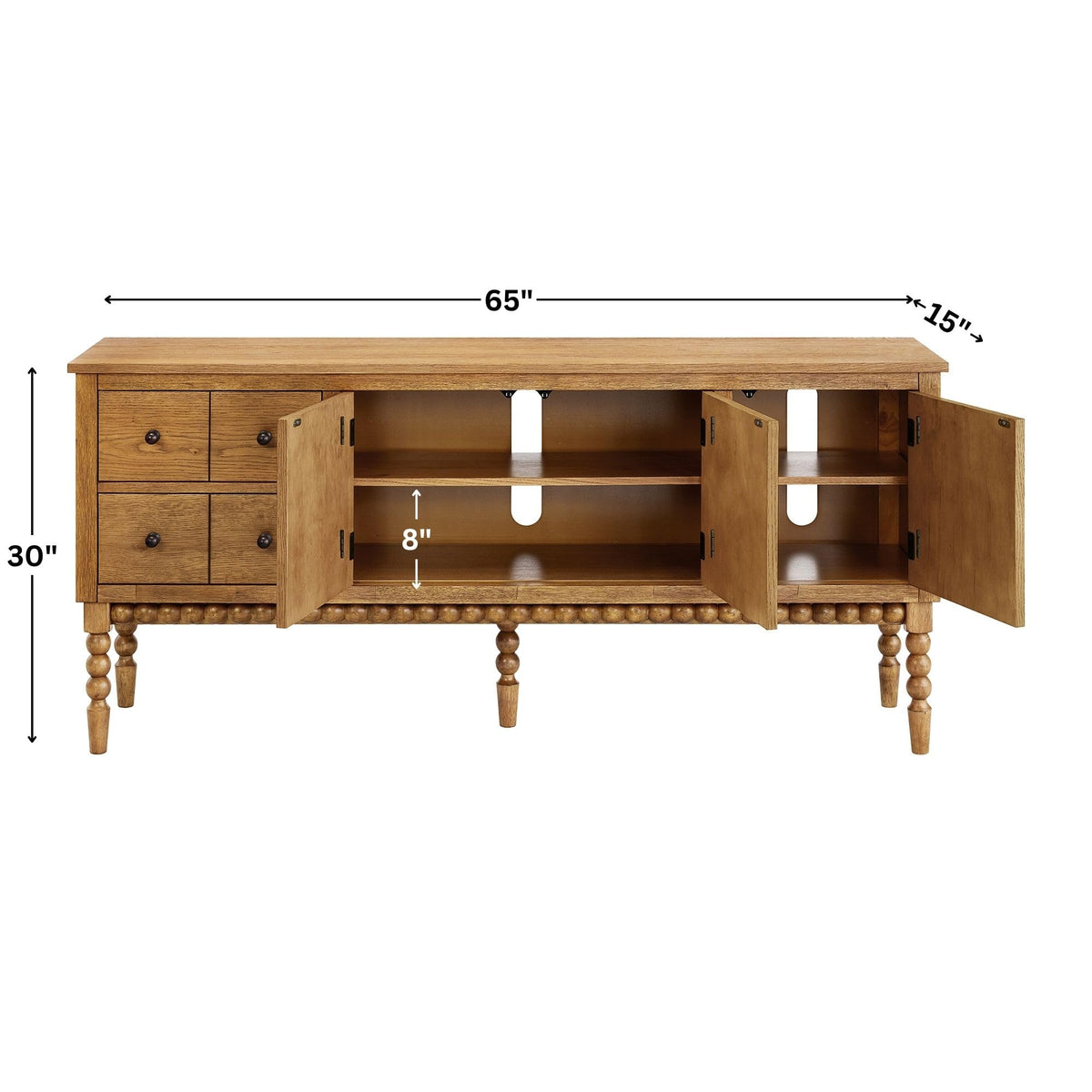 65" Console Cabinet