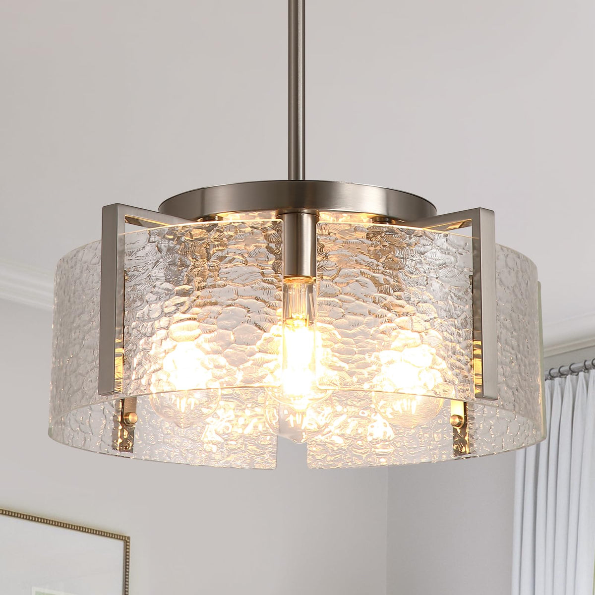 Black Chandelier Light Fixture