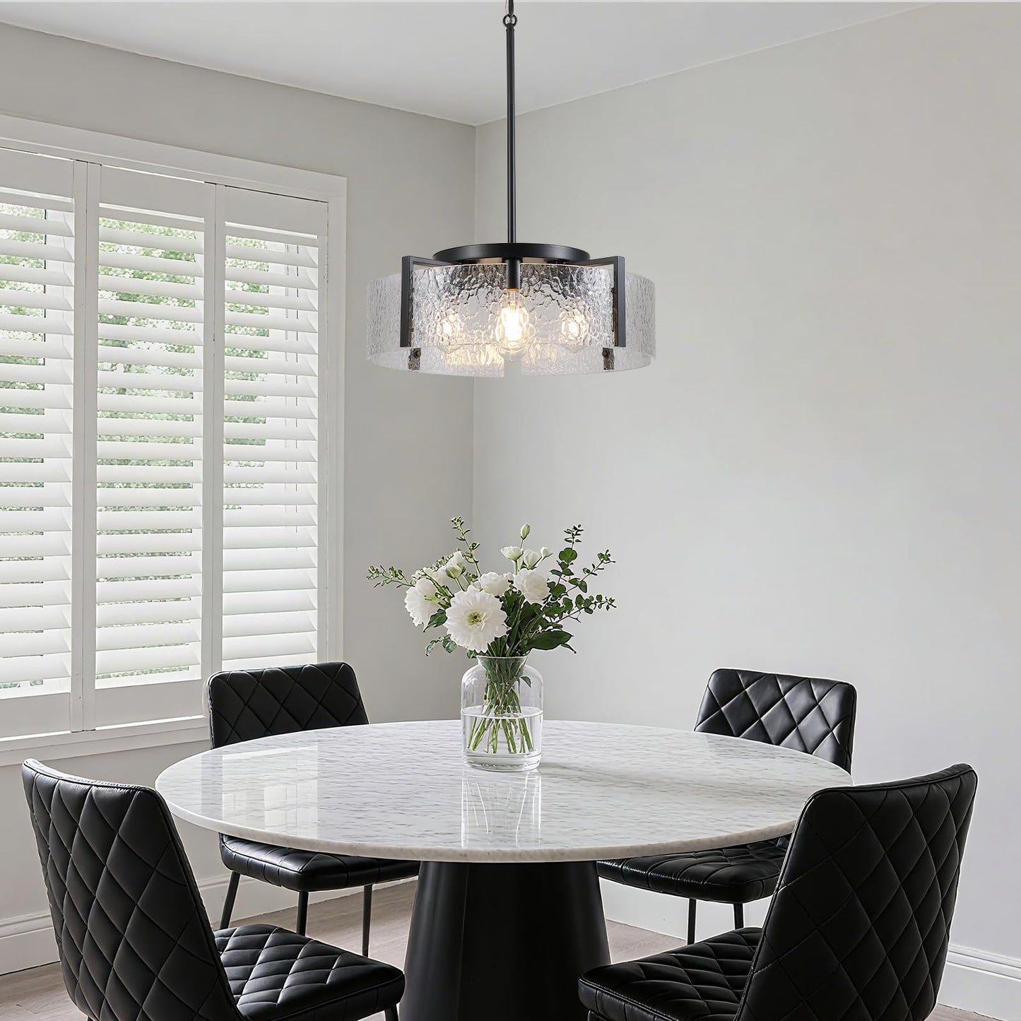 Black Chandelier Light Fixture