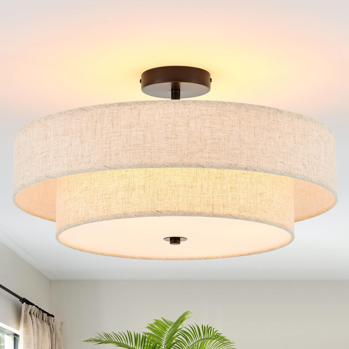 Semi Flush Mount Ceiling Fixture
