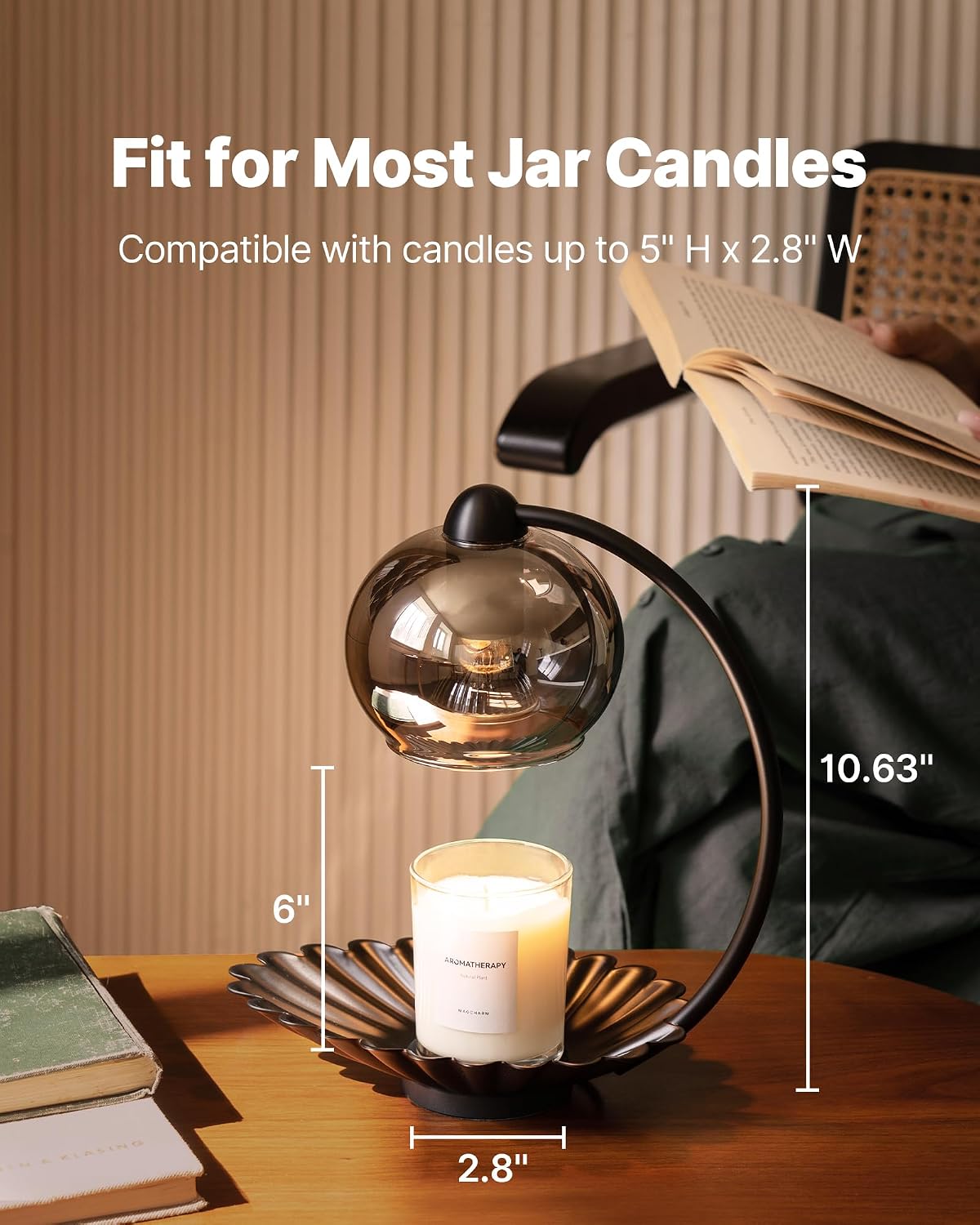 Candle Warmer Lamp with Timer