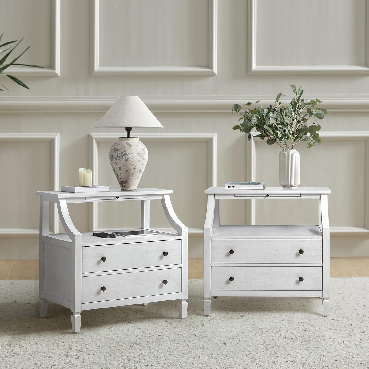 Large Timeless End Tables Set of 2