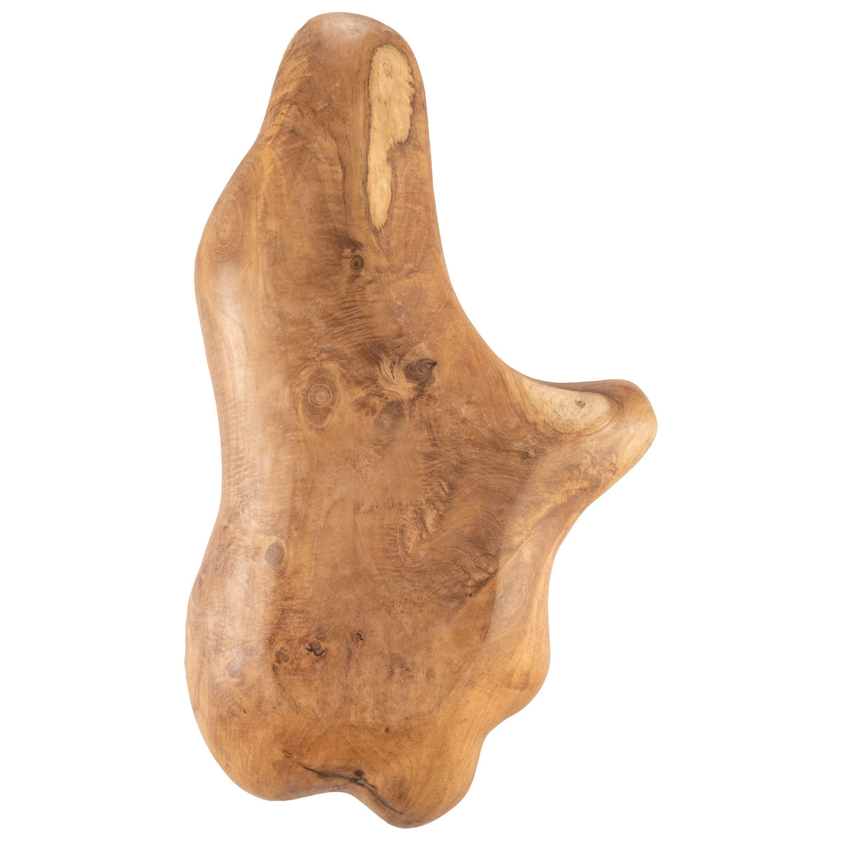 Hand Carved Leaf Bowl